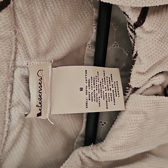 Anthropologie Elevenses Ruffled plume jacket size 8 (Chloe - Amanda Seyfried) - Picture 3 of 5